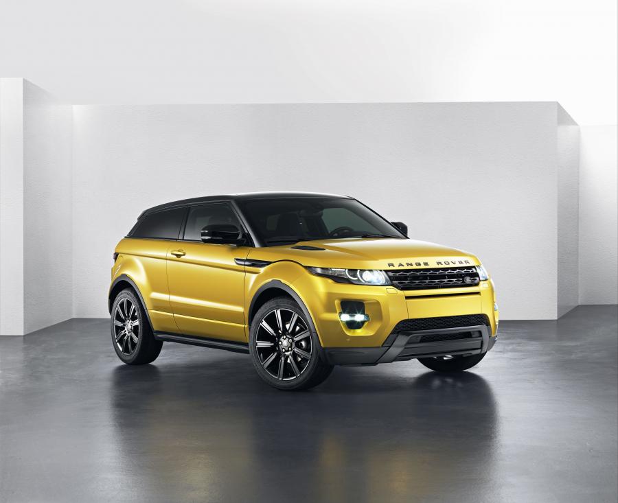 Land Rover Range Rover Evoque Sicilian Yellow Limited Edition 2013 года